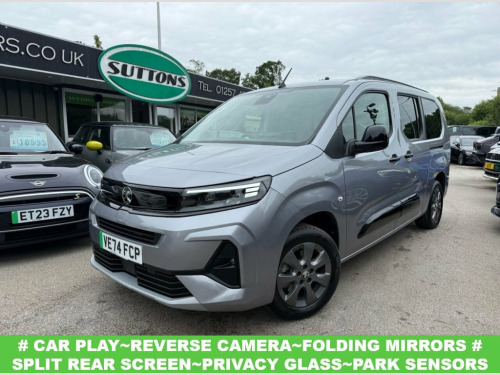 Vauxhall Combo Life  52kWh Ultimate XL MPV 5dr Electric Auto (7.4kW Cha