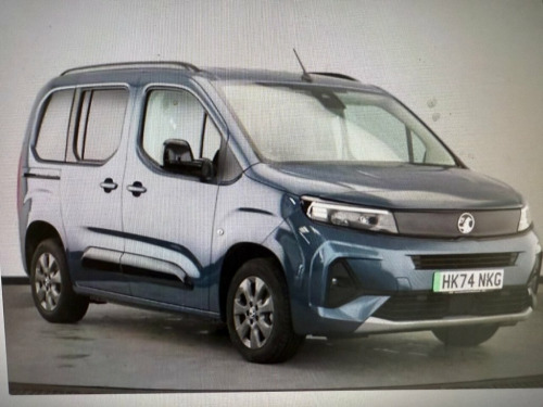 Vauxhall Combo Life  52kWh Ultimate MPV 5dr Electric Auto (7.4kW Charge