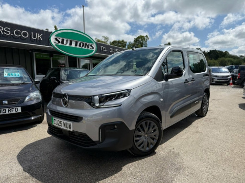 Citroen Berlingo  52kWh PLUS M MPV 5dr Electric Auto (7.4kW Charger)