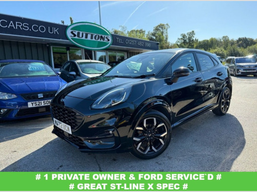 Ford Puma  1.0T EcoBoost MHEV ST-Line X SUV 5dr Petrol Hybrid