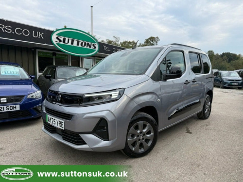 Vauxhall Combo Life  52kWh Ultimate MPV 5dr Electric Auto (7.4kW Charge 