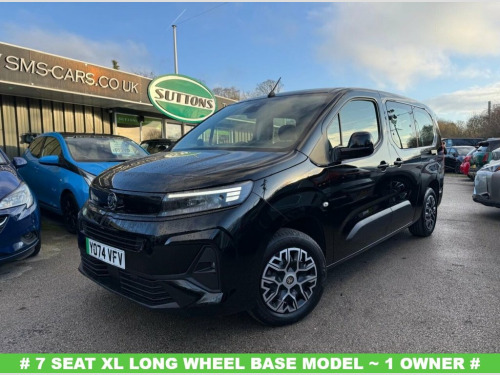 Vauxhall Combo Life  52kWh Design XL MPV 5dr Electric Auto (7.4kW Charg