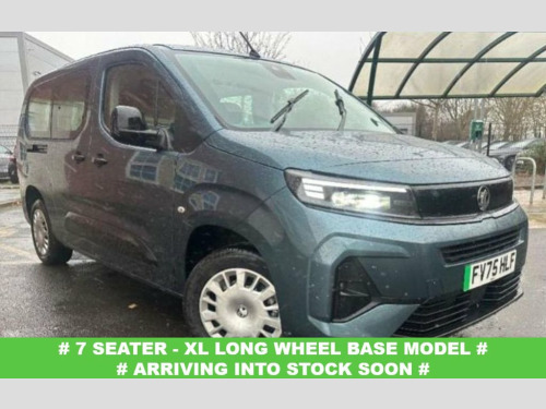 Vauxhall Combo Life  52kWh Design XL MPV 5dr Electric Auto (7.4kW Charg