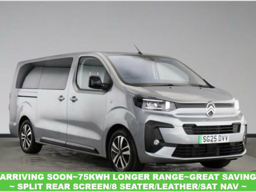 Citroen SpaceTourer  75kWh MAX MPV 5dr Electric Auto LWB (11kW Charger) 