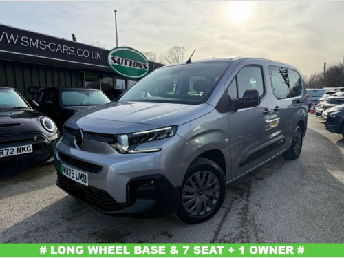 Citroen Berlingo  52kWh PLUS XL MPV 5dr Electric Auto (7.4kW Charger 