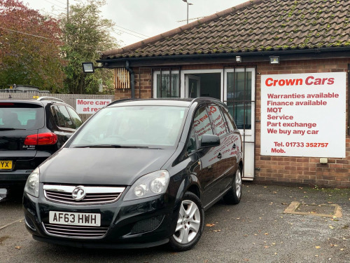 Vauxhall Zafira  1.6 16V Exclusiv Euro 5 5dr