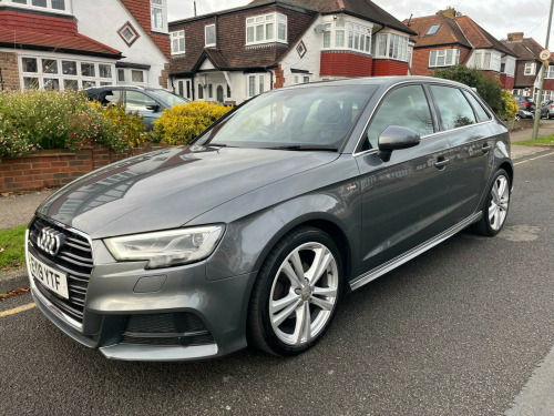 Audi A3  1.6 TDI 30 S line Sportback S Tronic Euro 6 (s/s) 5dr