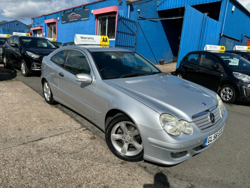Mercedes-Benz C-Class C200 Kompressor 1.8 C200 Kompressor SE Coupe 2dr Petrol Automatic 