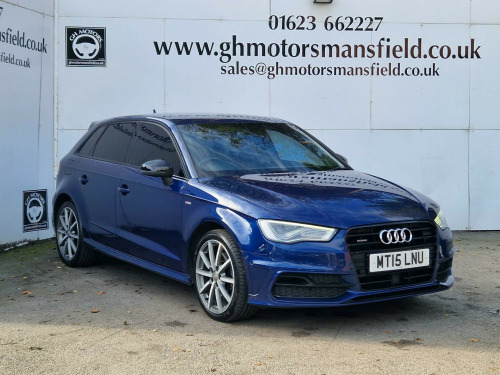 Audi A3  2.0 TDI S line Sportback S Tronic quattro Euro 6 (s/s) 5dr