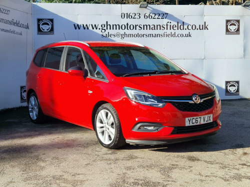 Vauxhall Zafira Tourer  1.4i Turbo SRi Nav Euro 6 5dr