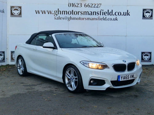 BMW 2 Series  2.0 220d M Sport Auto Euro 6 (s/s) 2dr