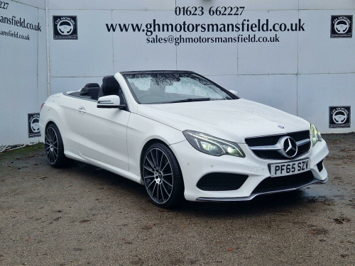 Mercedes-Benz E-Class E220 2.1 E220 BlueTEC AMG Line (Premium) Cabriolet G-Tronic+ Euro 6 (s/s) 2dr