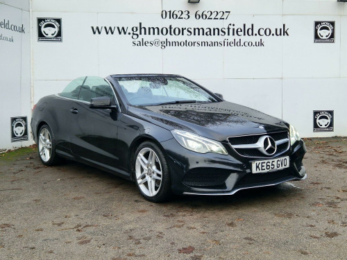 Mercedes-Benz E-Class E220 2.1 E220 BlueTEC AMG Line Cabriolet G-Tronic+ Euro 6 (s/s) 2dr