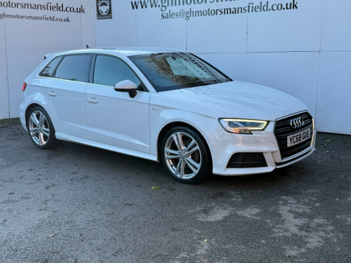 Audi A3  1.6 TDI 30 S line Sportback Euro 6 (s/s) 5dr 