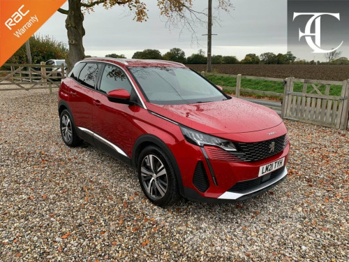 Peugeot 3008 Crossover  1.2 PureTech Allure Premium SUV 5dr Petrol Manual 