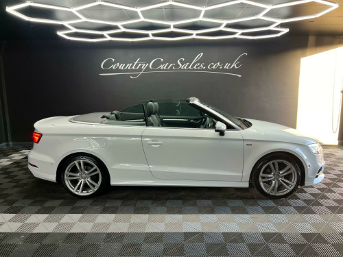 Audi A3 Cabriolet  1.5 TFSI CoD 35 S line S Tronic Euro 6 (s/s) 2dr