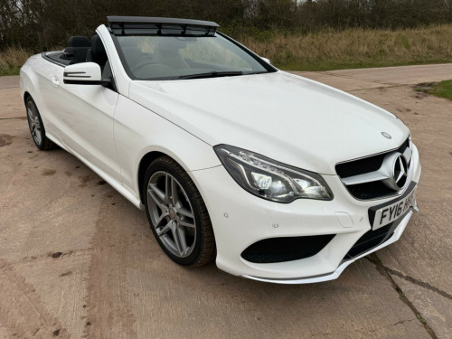 Mercedes-Benz E-Class E220 2.1 E220 BlueTEC AMG Line Cabriolet G-Tronic+ Euro 6 (s/s) 2dr