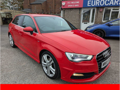 Audi A3  1.6 TDI S line Sportback Euro 6 (s/s) 5dr (Nav)