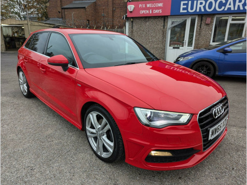 Audi A3  1.6 TDI S line Sportback Euro 6 (s/s) 5dr (Nav)