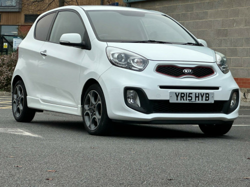 Kia Picanto  1.25 White Auto Euro 5 3dr