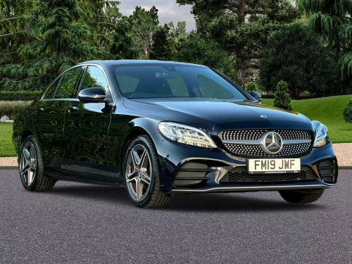 Mercedes-Benz C-Class C180 1.6 C180 AMG Line G-Tronic+ Euro 6 (s/s) 4dr