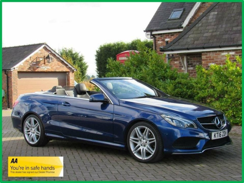 Mercedes-Benz E-Class  2.1 E220d AMG Line Edition Cabriolet G-Tronic+ Euro 6 (s/s) 2dr