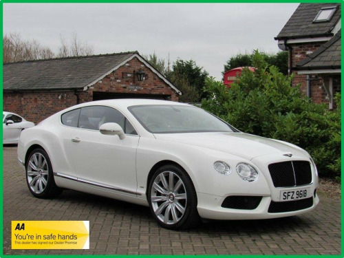 Bentley Continental  4.0 V8 GT Auto 4WD Euro 5 2dr