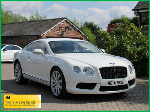 Bentley Continental  4.0 V8 GT Auto 4WD Euro 5 2dr