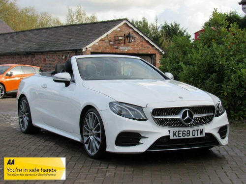 Mercedes-Benz E-Class  2.0 E220d AMG Line (Premium) Cabriolet G-Tronic+ Euro 6 (s/s) 2dr