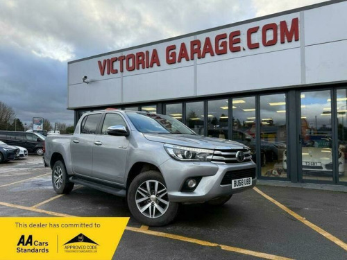 Toyota Hi-Lux  2.4 D-4D Invincible Pickup Double Cab 4dr Diesel Auto 4WD Euro 6 (s/s) (TSS