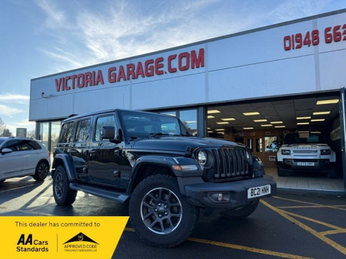 Jeep Wrangler  2.0 GME 80th Anniversary Auto 4WD Euro 6 (s/s) 4dr