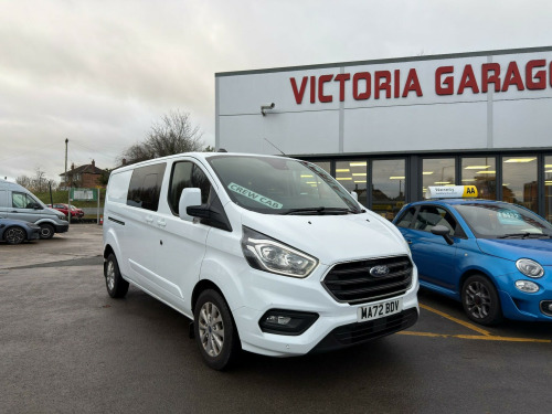 Ford Transit Custom  2.0 300 EcoBlue Limited Crew Van L2 H1 Euro 6 (s/s) 5dr
