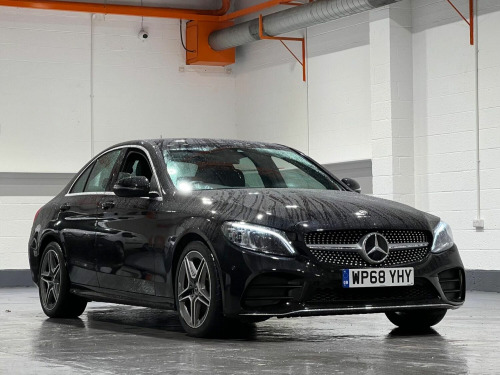Mercedes-Benz C-Class  2.0 C220d AMG Line (Premium) G-Tronic+ Euro 6 (s/s) 4dr