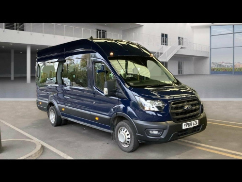 Ford Transit  2.0 460 EcoBlue Trend RWD L4 High Roof Euro 6 (s/s) 5dr (17 Seat, DRW)