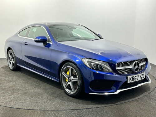 Mercedes-Benz C-Class  2.1 C250d AMG Line (Premium Plus) Coupe 2dr Diesel