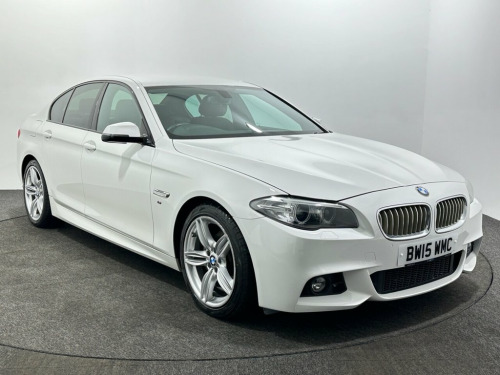 BMW 5 Series  2.0 520d M Sport Saloon 4dr Diesel Auto Euro 6 (s/