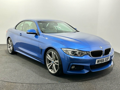 BMW 4 Series  2.0 420d M Sport Convertible 2dr Diesel Auto Euro 