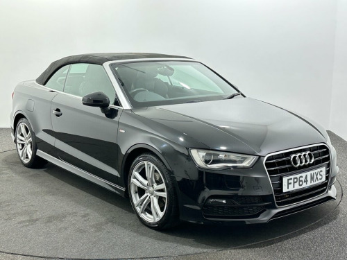 Audi A3 Cabriolet  1.4 TFSI CoD S line Convertible 2dr Petrol Manual 