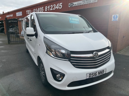 Vauxhall Vivaro  2900 1.6CDTI 115PS Sportive H1 DoubleCab