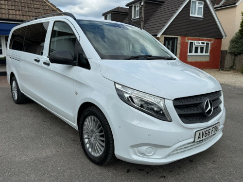 Mercedes-Benz Vito 2.1 119 CDI BlueTEC SELECT Tourer Double Cab 5dr Diesel G-Tronic+ RWD L3 Eu