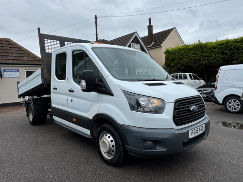 Ford Transit  2.0 350 EcoBlue 1-Way Double Tipper Double Cab 4dr Diesel Manual FWD L3 Eur