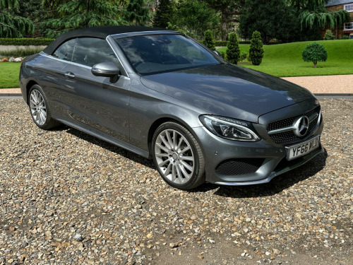Mercedes-Benz C-Class  2.1 C220d AMG Line Cabriolet G-Tronic+ 4MATIC Euro 6 (s/s) 2dr