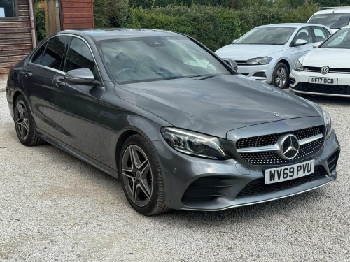 Mercedes-Benz C-Class C200 1.5 C200 MHEV EQ Boost AMG Line (Premium) G-Tronic+ Euro 6 (s/s) 4dr