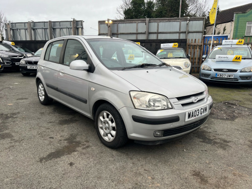 Hyundai Getz  1.3 CDX Hatchback 5dr Petrol Automatic (181 g/km, 81 bhp)