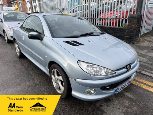 Peugeot 206  1.6 S Convertible 2dr Petrol Automatic (183 g/km, 110 bhp)