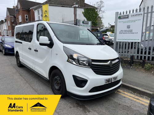 Vauxhall Vivaro  2900 1.6CDTI 120PS H1 Combi 9 Seat