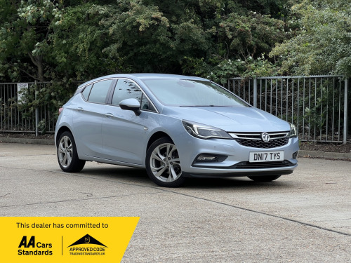 Vauxhall Astra  1.4i Turbo SRi Nav Hatchback 5dr Petrol Auto Euro 6 (s/s) (150 ps)