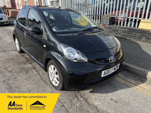 Toyota AYGO  1.0 VVT-i Black Hatchback 5dr Petrol Manual Euro 4 (67 bhp)