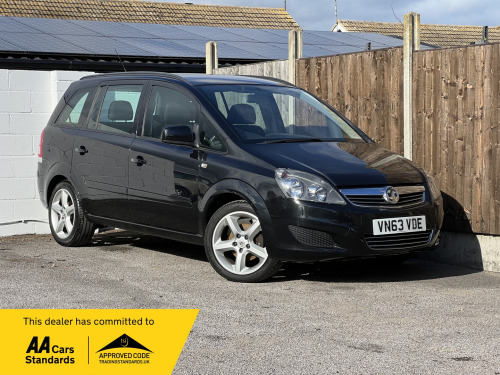 Vauxhall Zafira  1.8 16V Exclusiv MPV 5dr Petrol Manual Euro 5 (120 ps)