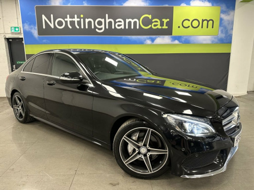 Mercedes-Benz C-Class C200 2.0 C200 AMG Line Saloon 4dr Petrol 7G-Tronic+ Eur
